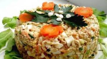 Ensalada de hígado de bacalao: una receta clásica Recetas de otras ensaladas deliciosas