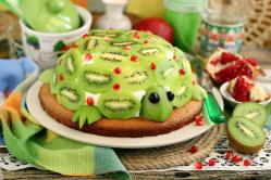Торт черепаха со сметаной